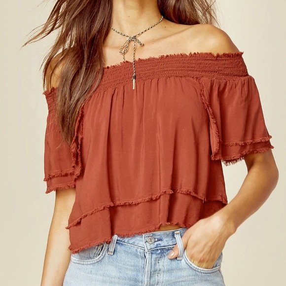 Blue Life Tops - Blue Life's Show Off the Shoulder Top Blue Life Tops - Blue Life's Show Off the Shoulder Top